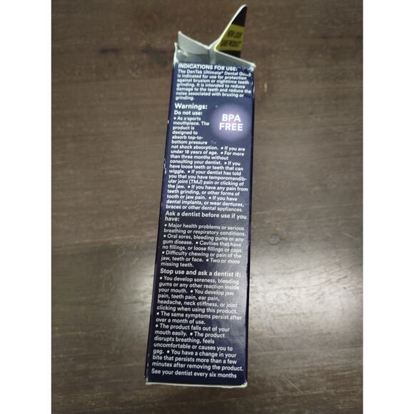 Dentek Ultimate Dental Guard Secure Slim Protection Custom Fit Prevents Grinding - Picture 4 of 5